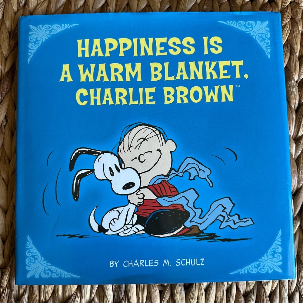 Peanuts Hardcover Book: Happiness is a Warm Blanket